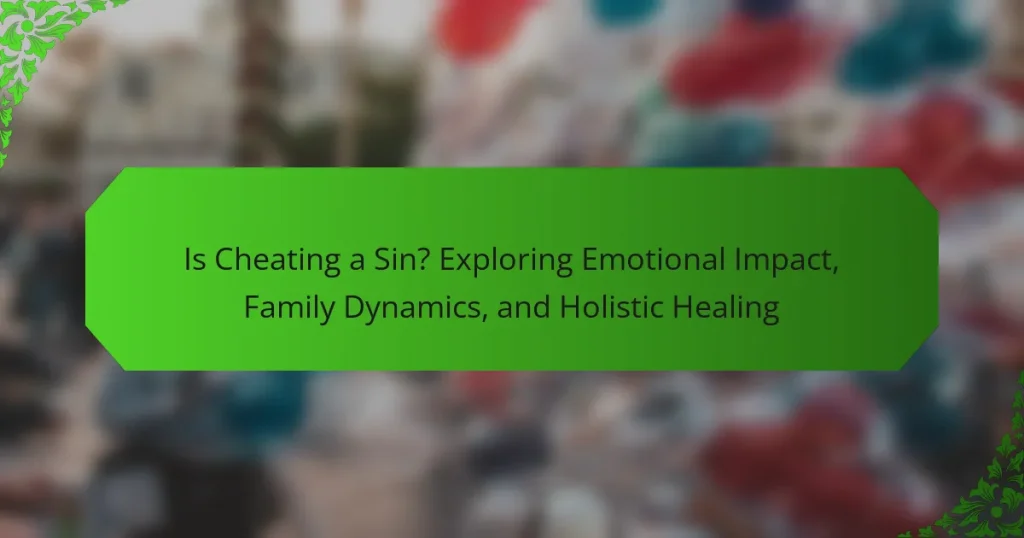 Is Cheating a Sin? Exploring Emotional Impact, Family Dynamics, and Holistic Healing