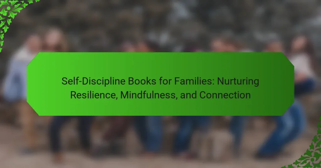 Self-Discipline Books for Families: Nurturing Resilience, Mindfulness, and Connection